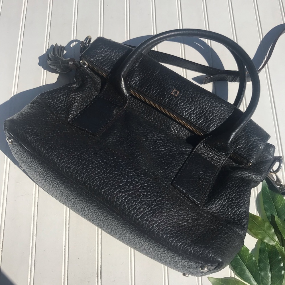 Kate Spade ♠️ 2 Way Pebbled Leather Satchel